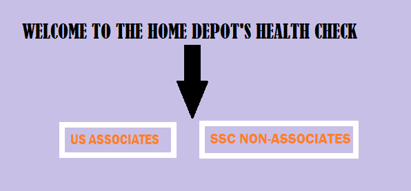 health check home depot